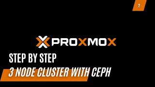 Building a 3Node Proxmox Cluster with Ceph Storage StepbyStep Guide [upl. by Ashok]