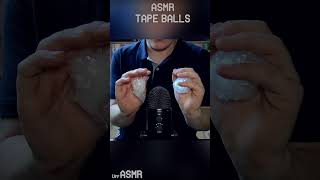 ASMR TAPE BALL asmr relax relaxing tingles satisfying tapping asmrvideo tapeball shorts [upl. by Klimesh]