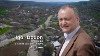 Despre Igor Dodon pe scurt Presedinte din popor pentru popor [upl. by Ridglea]