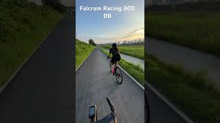 Fulcrum Racing 800 DB on road cycling bike racingbike roadbike [upl. by Derry]