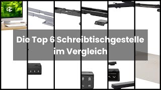 Schreibtisch gestell Die Top 6 Schreibtischgestelle im Vergleich 💥 [upl. by Blader]