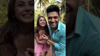 Shehnaaz Gill and Guru Randhawa look so cute together 😍😍 [upl. by Justin]