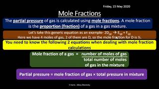 AQA 110 Equilibrium Constant Kp [upl. by Dorcus301]