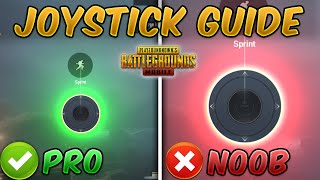 How to Find Your Best Joystick Size and Position  Joystick Stuck Problem  BGMIPUBGM [upl. by Arrimat]