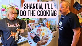 I COOK for Sharon in Scotland  Are Male Chefs Better [upl. by Garwood532]