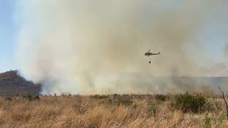 Pilanesberg National Park Fire [upl. by Adnarem]