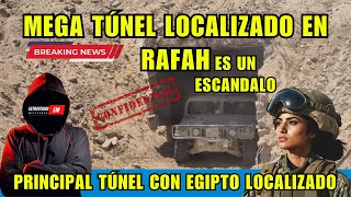 NOTICIAS ISRAEL  URGENTE  LOCALIZADO MEGA TÚNEL CONECTABA CON EGIPTO DESDE RAFAH  IMPRESIONANTE [upl. by Carrel108]