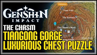 Tiangong Gorge Luxurious Chest Genshin Impact [upl. by Jodee762]