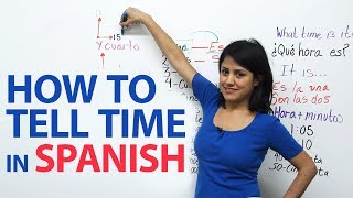 How to tell time in Spanish [upl. by Todhunter170]