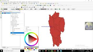 How to prepare population density map in QGIS software [upl. by Tengdin]