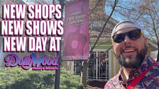 New shops at Dollywood  New Show  merch and more [upl. by Ontina449]