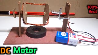 How To Make DC Motor  सबसे आसान DC Motor  Electric Motor [upl. by Anselma]