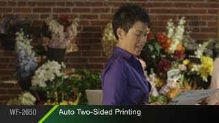 Epson WorkForce WF2650  Take the Tour of the AllinOne Printer Overview [upl. by Midge474]