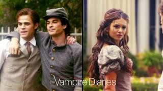 The Salvatores Fall for Katherine  The Vampire Diaries [upl. by Morette234]