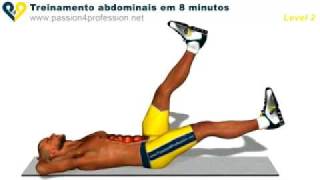 Abdominal em 8 minutos Nível 2 [upl. by Prud744]