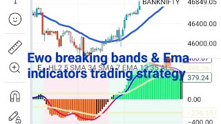 Ewo breaking bands amp Ema indicators trading strategy tradingview indicators strategy [upl. by Aizatsana240]