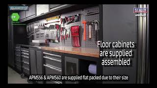 SEALEY Modular Superline Pro Storage System  DW Toolshop [upl. by Ebneter]