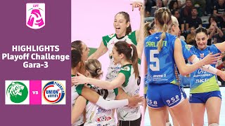 Vallefoglia  Pinerolo  Highlights  Gara 3 Playoff Challenge  Lega Volley Femminile [upl. by Ajay]