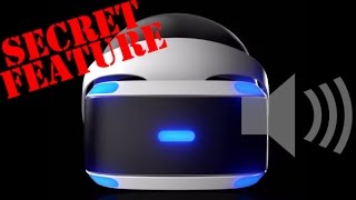 PSVR  How to Access The SECRET MENU Sidetone [upl. by Celin]