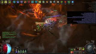 PoE 321  UBER SEARING  Trickster Explode Totem with Inextricable Fate [upl. by Montanez]