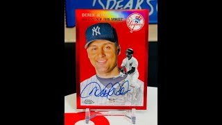 Pine Tar Breaks  Break 13  Derek Jeter Red 55  12 Case Platinum Chrome [upl. by Enniotna]