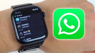 Rispondere ai messaggi WhatsApp con Apple Watch [upl. by Assel451]