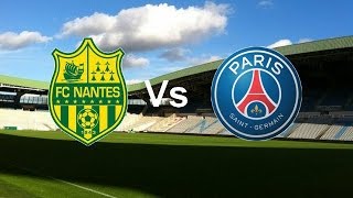 NANTES  PSG  21ème Journée de Ligue 1  Saison 2016  2017 [upl. by Deehan79]