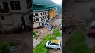 flash floods in Thimphu Bhutan 10Aug2024 vlogs floods bhutan [upl. by Main]