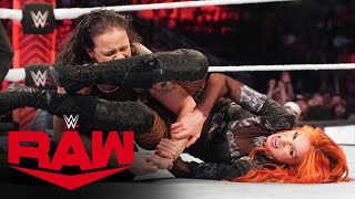 Becky Lynch takes on Shayna Baszler – Qualifying Match Raw highlights Feb 5 2024 [upl. by Wills621]