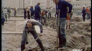 Familien gestalten ihr Wohngebiet BerlinMarzahn 1983 [upl. by Gylys]