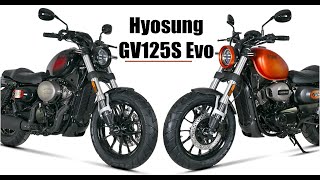 Hyosung Bobber GV125S EVO [upl. by Halona]