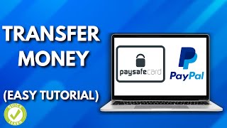 How To Transfer Paysafecard To Paypal Simple Steps [upl. by Pansir231]