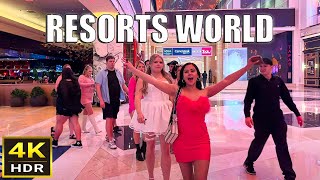 Resorts World Las Vegas Walk  April 2024 [upl. by Atnod371]