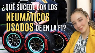 ¿Qué sucede con los neumáticos usados de en la F1 ¿A dónde van 😧 [upl. by Pelagia]