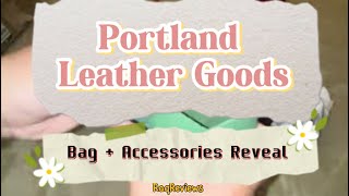 Unveiling 1 Bag And 3 Slgs From Portland Leather Goods Raqreviews [upl. by Cari775]