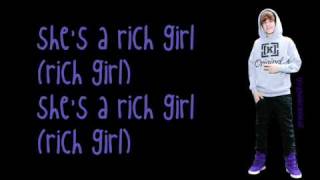 Justin Bieber amp Soulja Boy Rich Girl FULL HQ  LYRICS ON SCREEN New Song 2010 [upl. by Adrahc696]