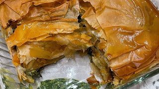 The Spanakopita Recipe that ANYONE can make [upl. by Drofla]