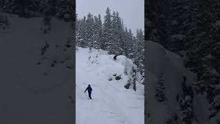 Arapahoe Basin Storm Day Skiing ⛷️ ❄️ [upl. by Day]