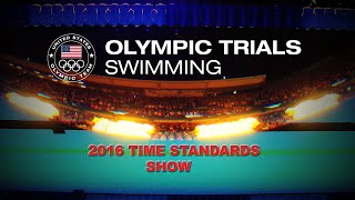 2016 USA Swimming Olympic Trials Time Standards Announcement  9182014 [upl. by Mcilroy473]