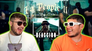 LA PEOPLE II Video Oficial  Peso Pluma Tito Double P Joel De La P REACCION  Edgar y Paco [upl. by Saenihp]