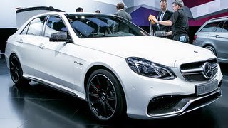 2014 Mercedes E63 AMG SAMG first impressions  The Driver [upl. by Retnuh841]