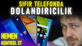 Telefon DOLANDIRICILIĞI  Kaçak Telefonları Orjinal Gibi SATIYORLAR [upl. by Siurad]