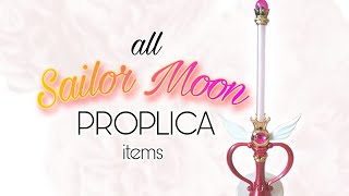 Updated EVERY Sailor Moon Proplica [upl. by Buchbinder]