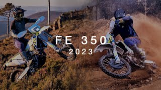 2023 FE 350 enhanced with WP XPLOR PRO Suspension  Husqvarna Motorcycles [upl. by Farra]