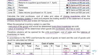 INVENTORY  7 FIFO PERPETUAL INVENTORY SYSTEM [upl. by Mayhs988]