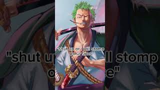 DAME DAME DAME YOanime onepiece zorro memes funny viral trending [upl. by Nawd]