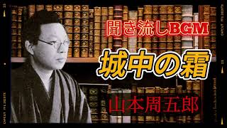 【朗読】衝撃の展開！山本周五郎「城中の霜」江戸の人情と武士の葛藤 [upl. by Annairda]