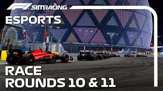 LIVE Race I F1 Sim Racing World Championship 20232024 I Round 10 amp 11 I Las Vegas amp Lusail [upl. by Gnet]