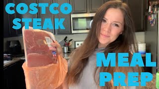 Meal Prep Costco sirloin steak air fryer [upl. by Sparks]