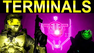 Halo 2 Anniversary TERMINAL GUIDE  All Halo 2 Terminal Locations Lore Master Achievement [upl. by Roxy]